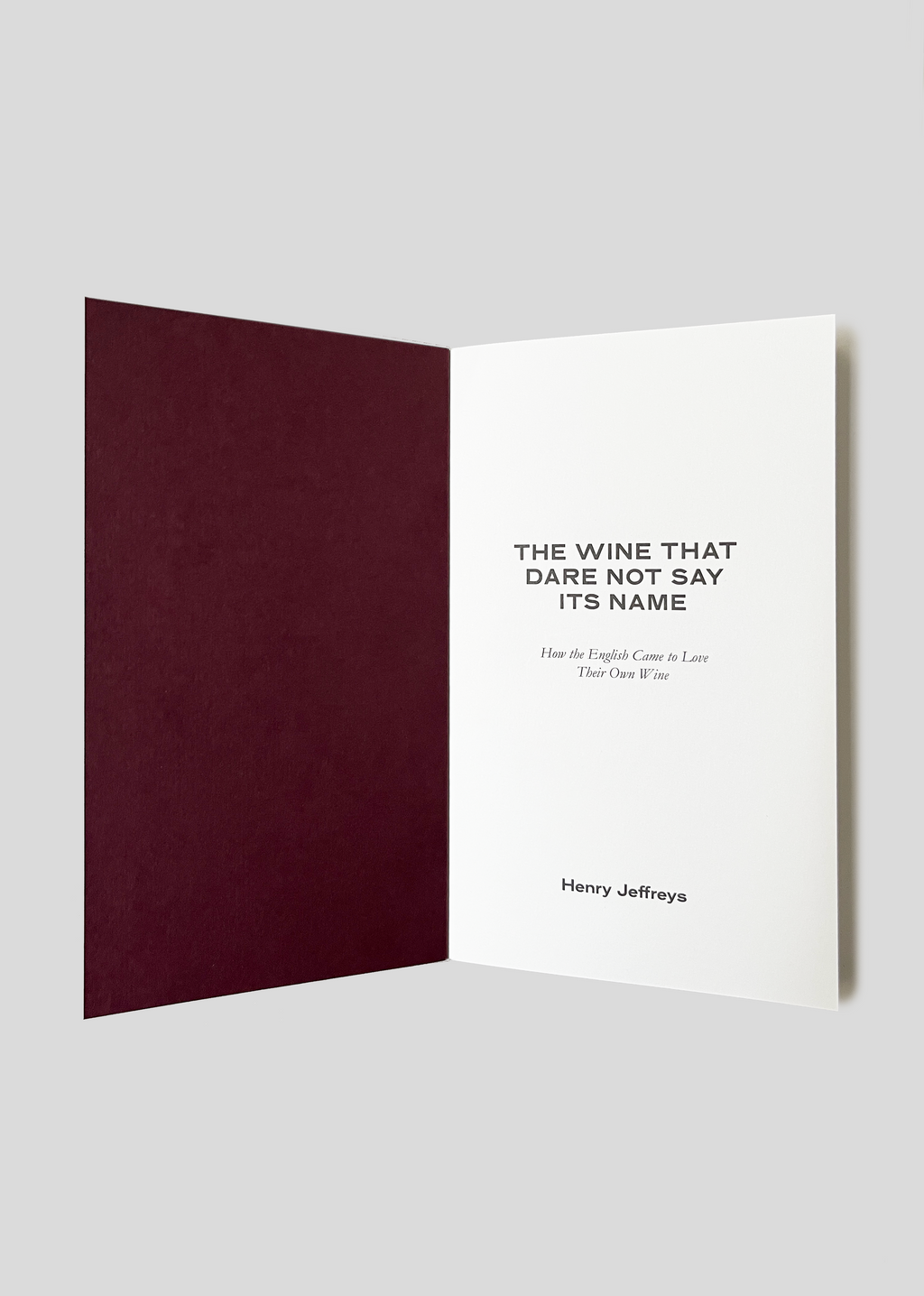 The Wine That Dare Not Say Its Name